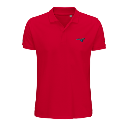 Polo unisexe épais – Rafale Edition 🇫🇷 | Silhouette Française